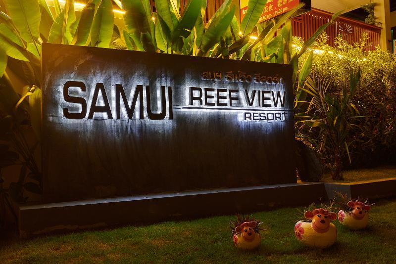 Samui Reef View Resort Lamai Beach  Exteriör bild
